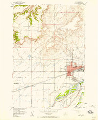 Laurel 1956 topographic map thumbnail