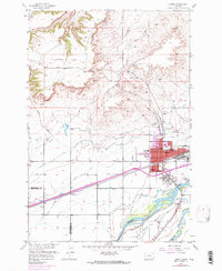 Laurel 1956 topographic map thumbnail