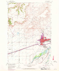 Laurel 1969 topographic map thumbnail