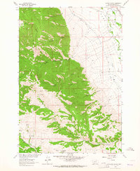 Laurin Canyon 1963 topographic map thumbnail