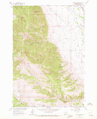 Laurin Canyon 1963 topographic map thumbnail