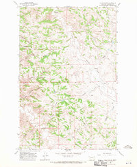 Lelig Coulee 1967 topographic map preview