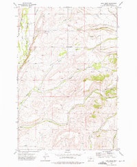 Lena Creek 1972 topographic map thumbnail