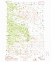 Leonard Creek 1988 topographic map thumbnail