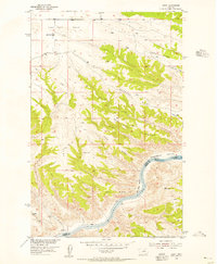Leroy 1954 topographic map thumbnail