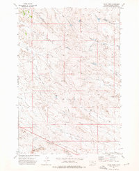 Leslie Creek 1973 topographic map thumbnail