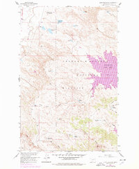 Lewis Reservoir 1958 topographic map thumbnail