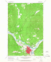 Libby 1963 topographic map thumbnail