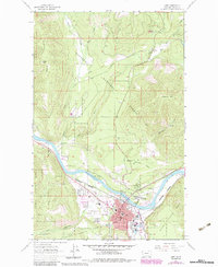 Libby 1963 topographic map thumbnail