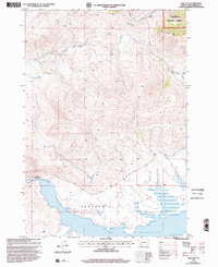 Lima Dam 1997 topographic map thumbnail