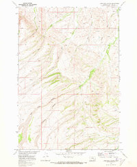 Limestone Canyon 1969 topographic map thumbnail