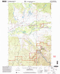 Lincoln 2001 topographic map thumbnail