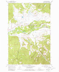 Lincoln 1968 topographic map thumbnail