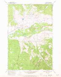 Lincoln 1968 topographic map thumbnail