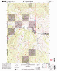 Lincoln Mountain 2000 topographic map thumbnail