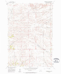 Lindemulder Hill 1956 topographic map thumbnail