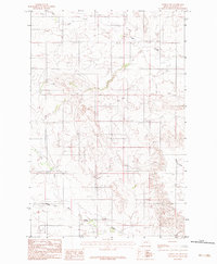Lindsay SW 1983 topographic map thumbnail