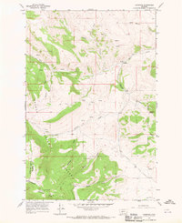 Lingshire 1966 topographic map thumbnail