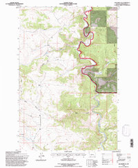 Lingshire NE 1995 topographic map thumbnail