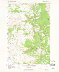 Lingshire NE 1966 topographic map thumbnail