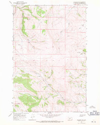 Lingshire NW 1966 topographic map thumbnail
