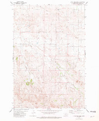 Little Pine Creek 1981 topographic map thumbnail
