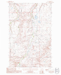 Lloyd NW 1987 topographic map thumbnail
