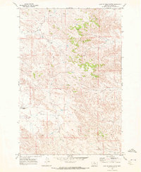 Loaf of Bread Butte 1969 topographic map thumbnail