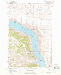 Locke Ranch 1965 topographic map thumbnail