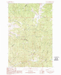 Lockhart Meadows 1989 topographic map thumbnail
