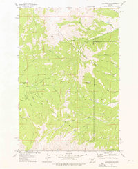 Loco Mountain 1972 topographic map thumbnail