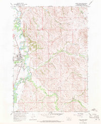 Lodge Grass 1967 topographic map thumbnail