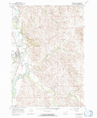 Lodge Grass 1967 topographic map thumbnail