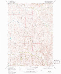 Lodge Grass NE 1967 topographic map thumbnail