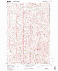 Lodge Grass NE 1967 topographic map thumbnail