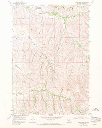 Lodge Grass NE 1967 topographic map thumbnail