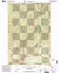 Lolo Hot Springs 1999 topographic map thumbnail