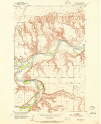 Loma East 1953 topographic map thumbnail