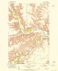 Loma West 1953 topographic map thumbnail