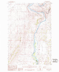 Lombard 1986 topographic map thumbnail