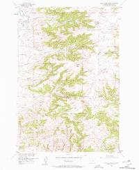 Lone Indian Butte 1957 topographic map thumbnail
