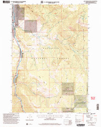 Lone Indian Peak 2000 topographic map thumbnail