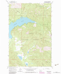 Lone Lake 1964 topographic map thumbnail