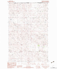 Lone Tree Lake 1983 topographic map thumbnail