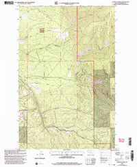 Loneman Creek 1999 topographic map thumbnail