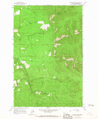 Loneman Creek 1964 topographic map preview