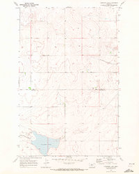 Lonesome Lake 1969 topographic map thumbnail