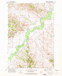 Lonesome Peak 1973 topographic map thumbnail