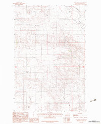 Long Creek East 1983 topographic map thumbnail