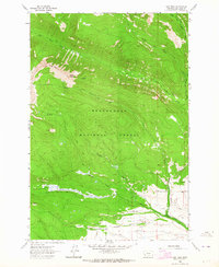 Long Peak 1962 topographic map thumbnail
